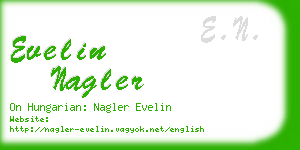 evelin nagler business card